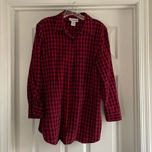 Serengeti Flannel 3/4 Sleeve